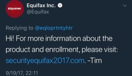 Equifax Links Phishing