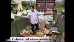 Puerto Rico Supplies in Dumpster