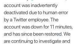 Trump's Twitter Account Deleted