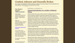 Criminality as Rational Choice