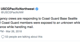 White Substance Coast Guard