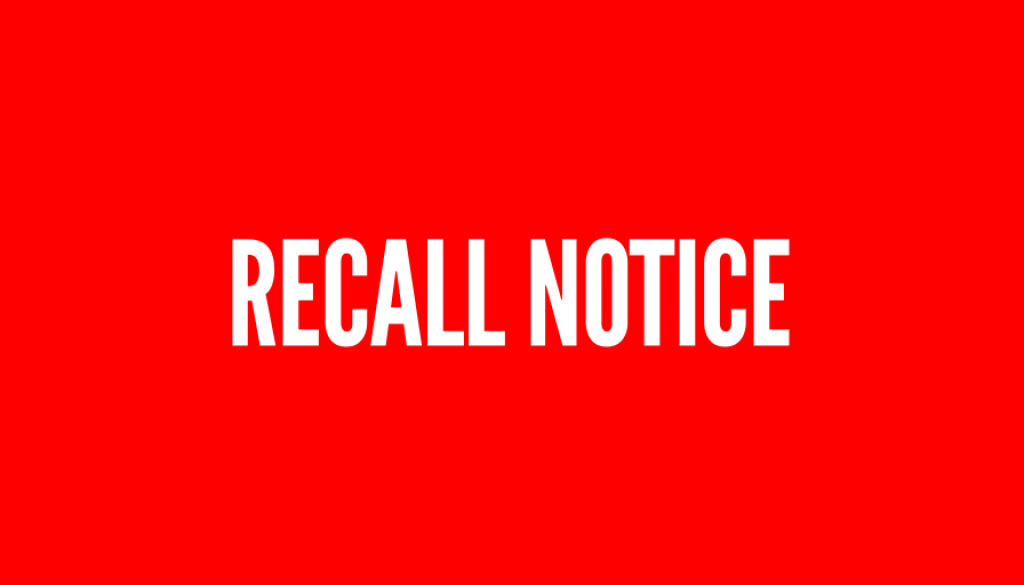 Recall Notice from Trader Joe's