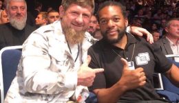 Herb Dean with Kadyrov