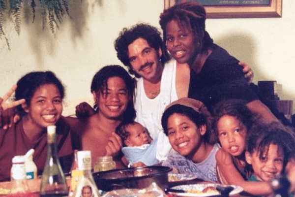Joel Smollett with family