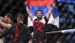 Russia UFC heavyweight fighter