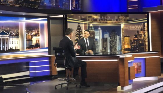 Gavin Newsom on Daily Show with Trevor Noah