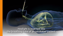 Shine light inside coronavirus patient