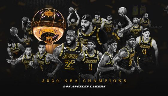 2020 NBA Champions Team