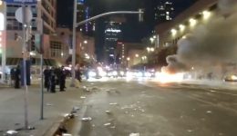 Dodgers win cause riots DTLA