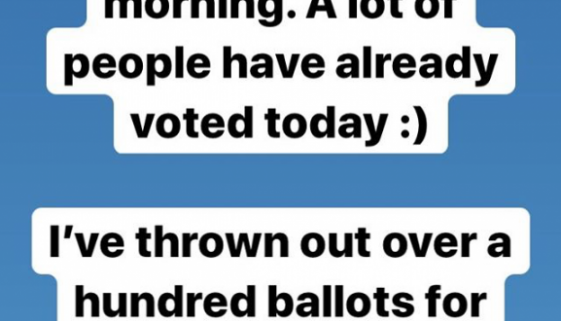 Trump ballots thrown out in Erie, PA