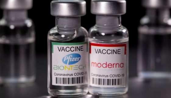 mRNA vaccines vials