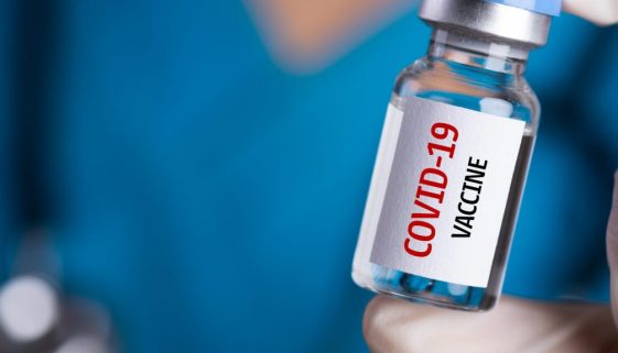 COVID vaccine vial