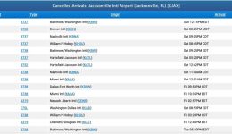 Jacksonville airport delays