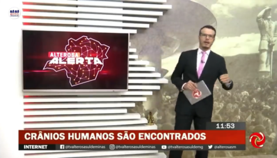 Brazilian reporter heart attack