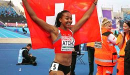 Switzerland's Olympic sprinter