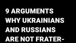 How are Ukrainians and Russians different?