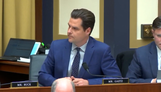 Gaetz enters Hunter Biden laptop into congressional record
