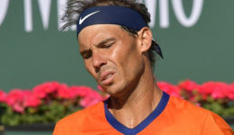 Nadal in pain