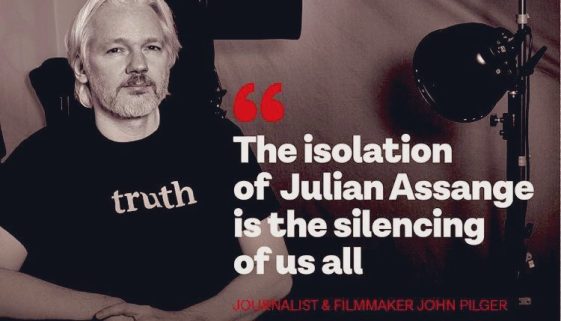 Pilger on Julian Assage
