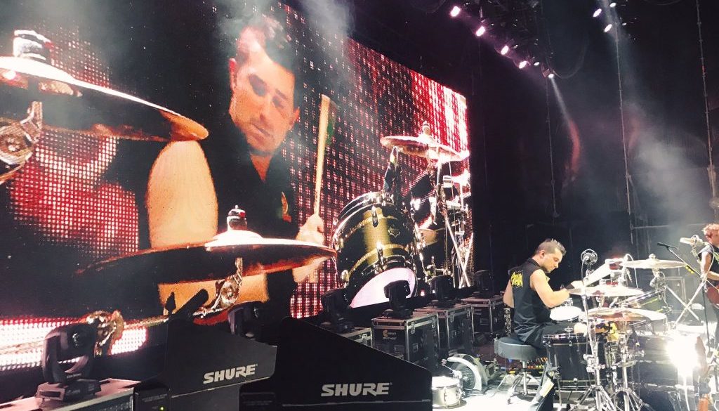 The Offspring drummer Pete Parada