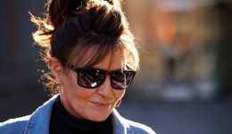 Sarah Palin wearing sunglasses