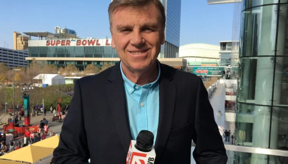 Mike Lynch Sports Reporter who suffered a stroke