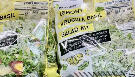Trader Joe's Lemony Arugula Salad