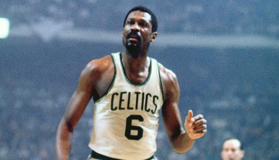 Bill Russell Celtics jersey 6