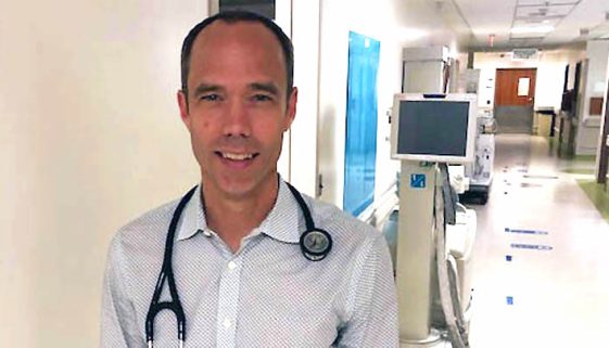Doctor died unexpectedly on run