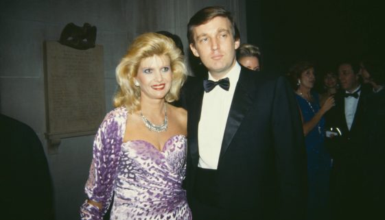 young Ivana and Donald Trump