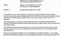 Joe Biden gets coronavirus again