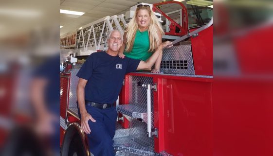 Ventura firefighter and wife