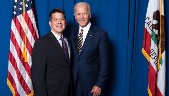 TJ Cox with Joe Biden