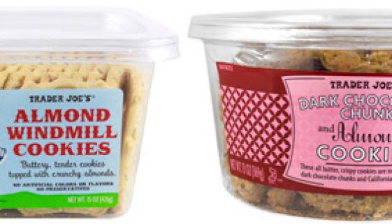 Trader Joe's almond cookies being recalled