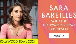Sara Bareilles concert in Hollywood