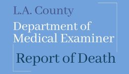 L.A. County Department of Medical Examiner