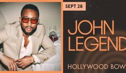 John Legend at the Hollywood Bowl